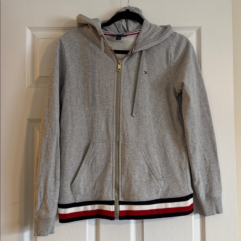 Tommy Hilfiger Zip Up Hoodie / Size Small